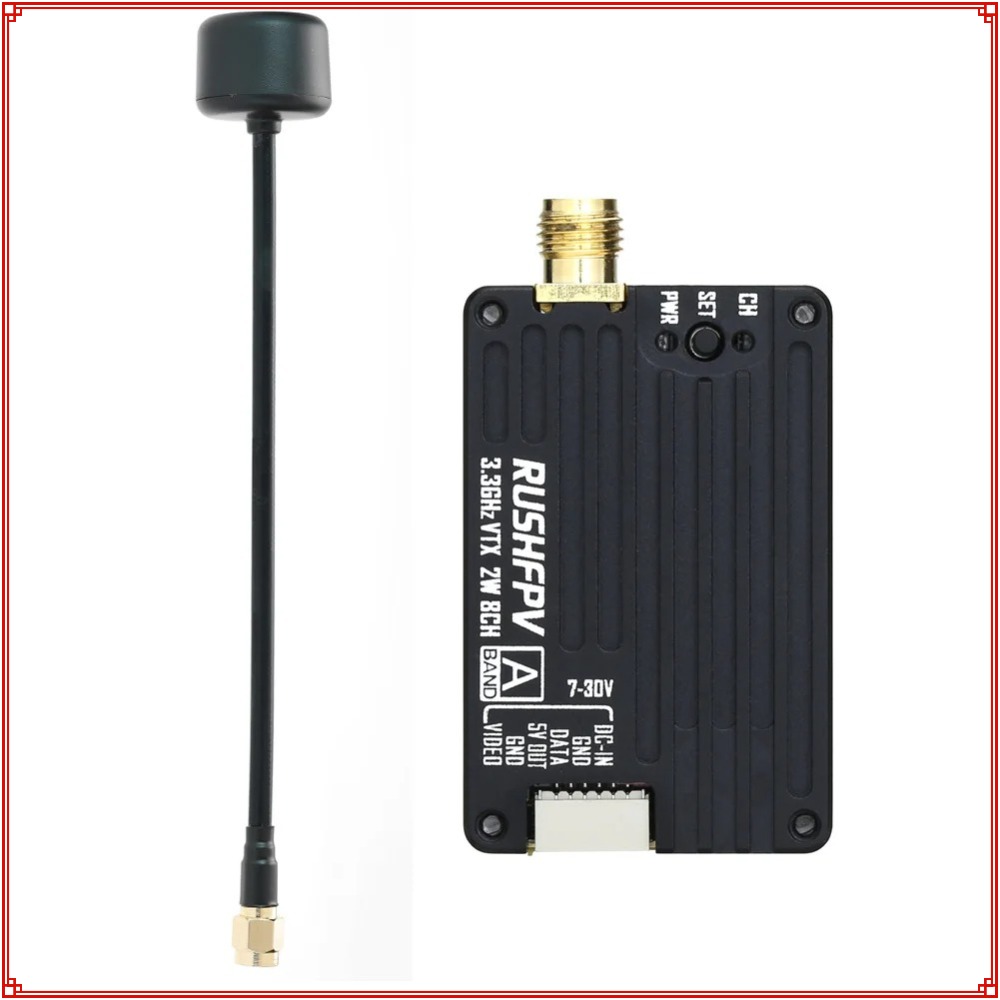Fpv Drone Antenna - Nuevo Transmisor RUSHFPV 3.3G 2W VTX