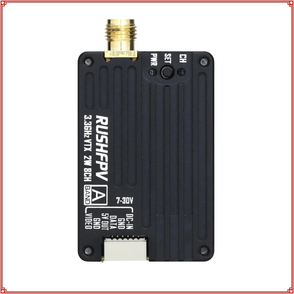 Nuevo Transmisor RUSHFPV 3.3G  - Fpv Drone Antenna reseña y precio