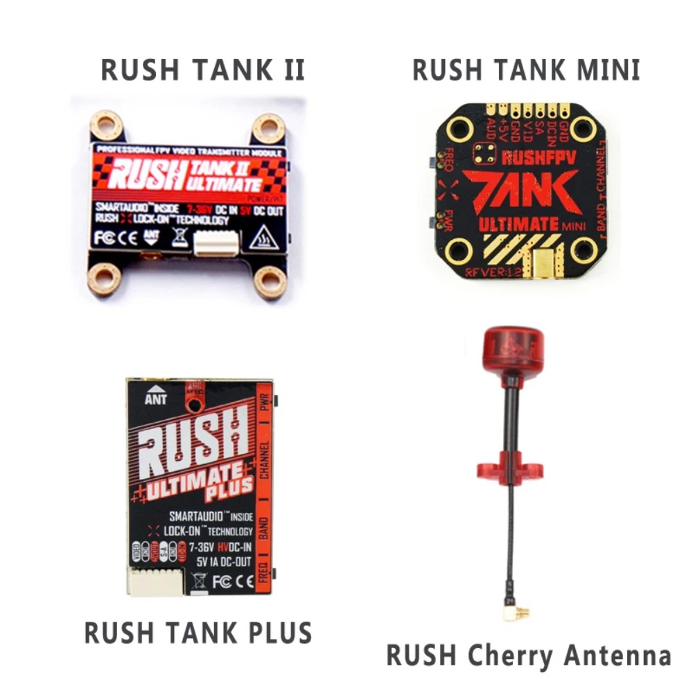 Transmisor de Video RUSH TANK  - Fpv Drone Antenna reseña y precio