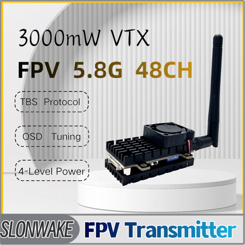 SLONWAKE 5,8G 3000mW simulació - Fpv Drone Receiver reseña y precio
